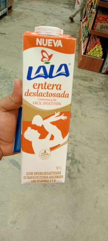 Super AKI: Leche Lala Entera Deslactosada 1 litro 
