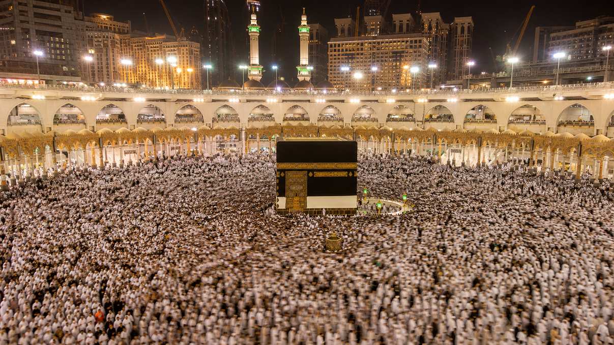 الزحام في الحرم المكي خلال العشر الأواخر من رمضان