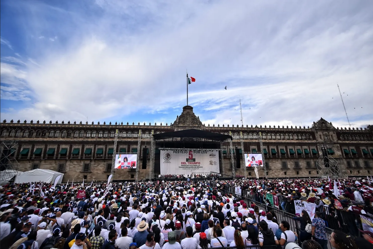 Así se vivió el AMLOFest a 5 años de la victoria en las urnas