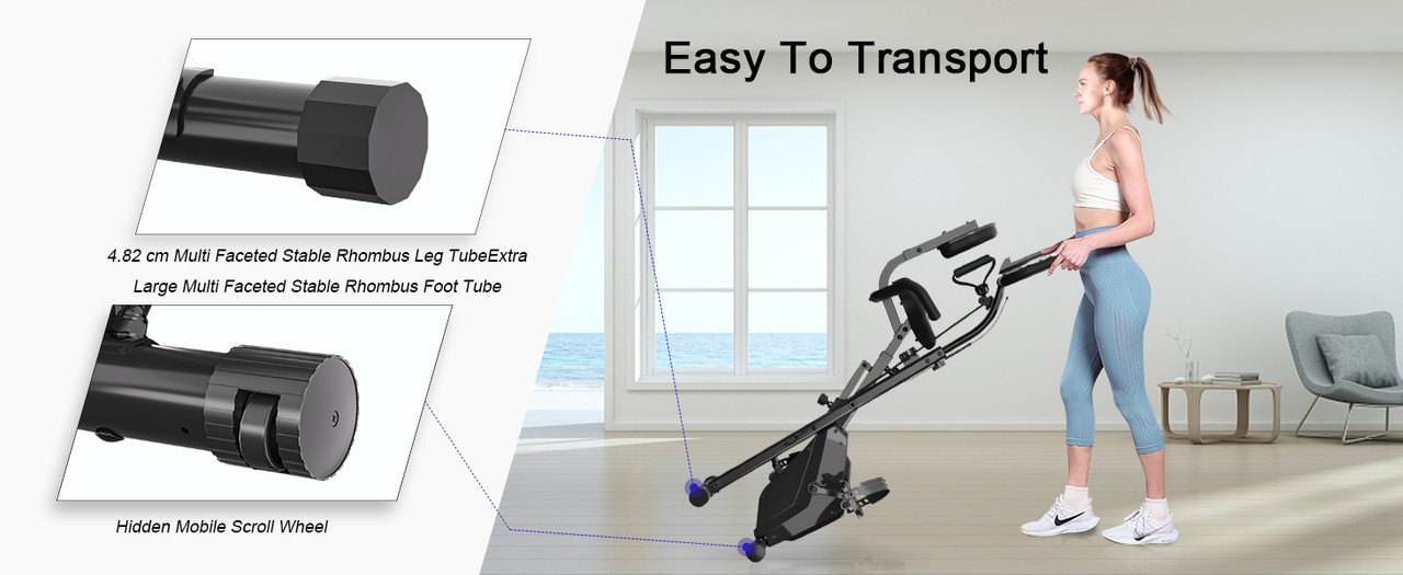 SPORTNOW Cyclette Magnetica Pieghevole 8 Livelli Display e Sellino SPORTNOW Cyclette Magnetica Pieghevole 8 Livelli Display e Sellino