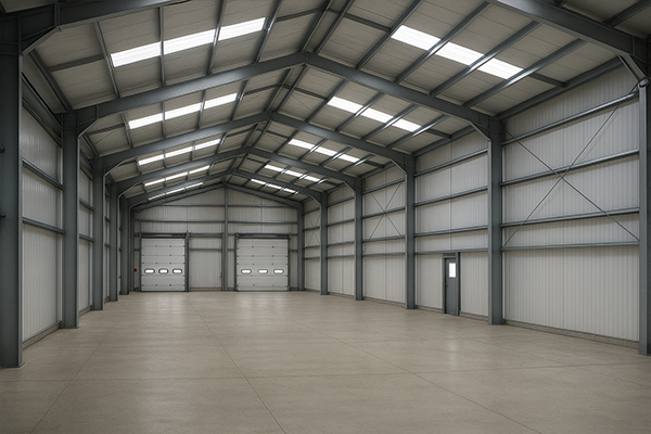 Преимущества строительства ангаров из металлоконструкций