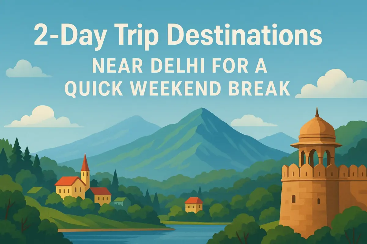 2-Day Trip Destinations Near Delhi