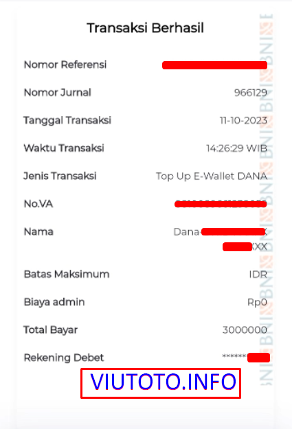 Bukti JP slot hari ini