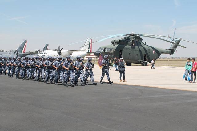 AMLO reconoce el trabajo de la Fuerza Aérea Mexicana