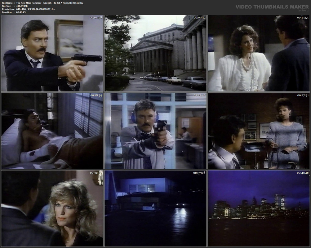 The New Mike Hammer - S03e05 - To Kill A Friend (1986).mkv