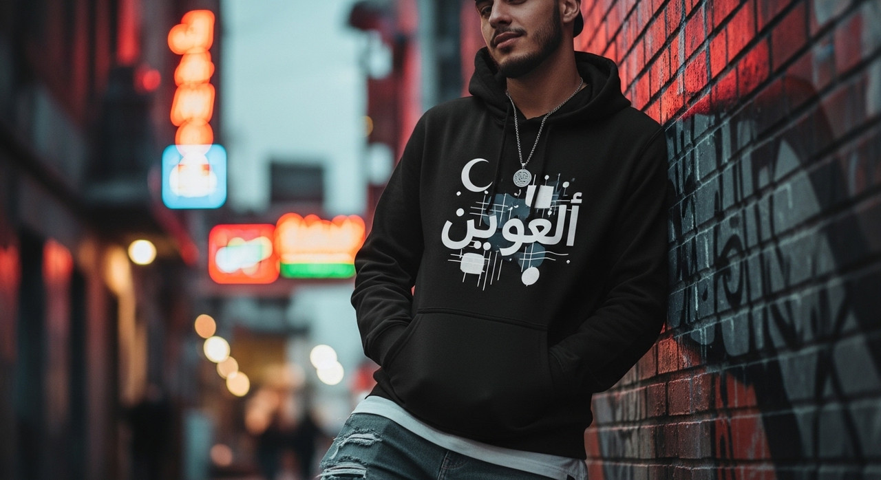 Arabic Calligraphy Tee – Street 3