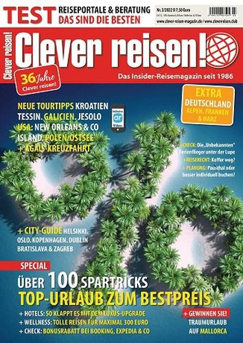 Cover: Clever Reisen Magazin No 03 2022