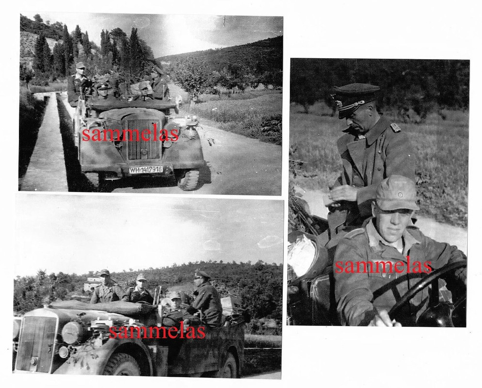 WH Südfront Italien Tropenkleidung PKW Tarn