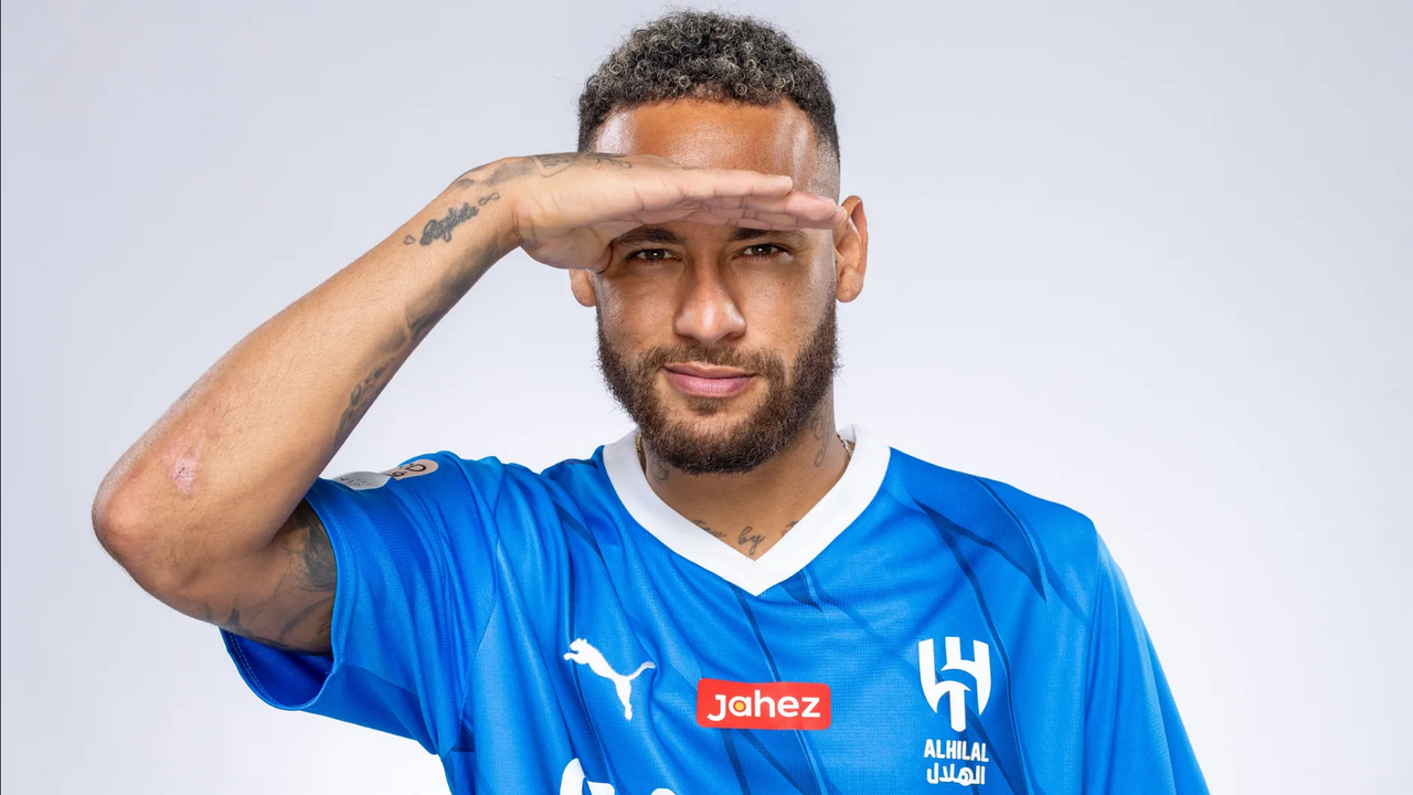 Neymar supera a CR7 y rompe récord en Arabia antes de debutar