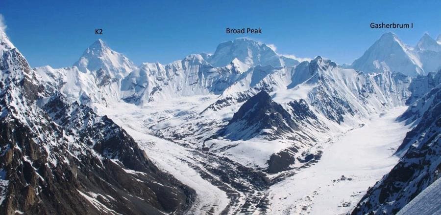Броуд Пик - рекорды, трагедии и уникальная вершина у подножия К2 Броуд Пик - рекорды, трагедии и уникальная вершина у подножия К2