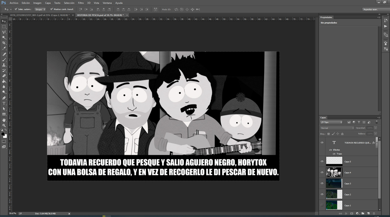 HISTORIA DE PESCA proceso