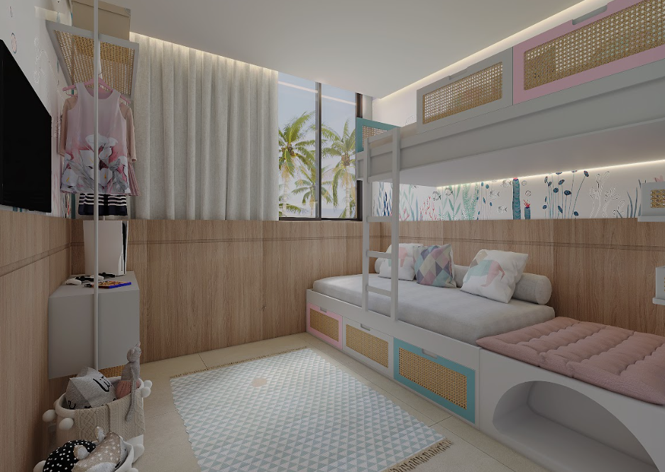 Quarto infantil temático