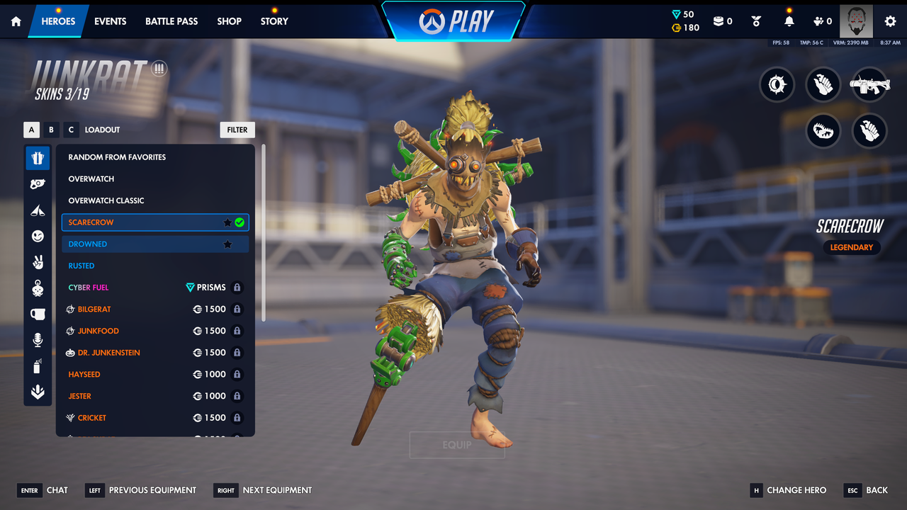 Junkrat Scarecrow