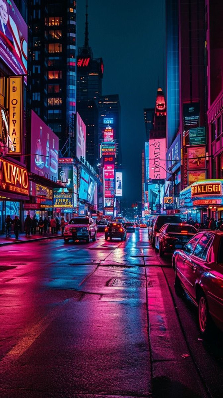 Neon City Lights