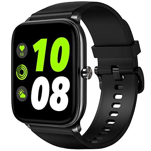 Amazon HAYLOU Smartwatch, GST ,Deportivo 1.69' Tctil Completa Pulsera Inteligente con Monitoreo de SpO2, Monitor de Frecuencia Cardaca 