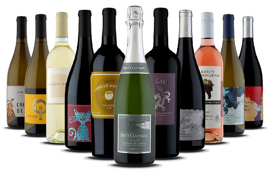 picture of various bottles of wine