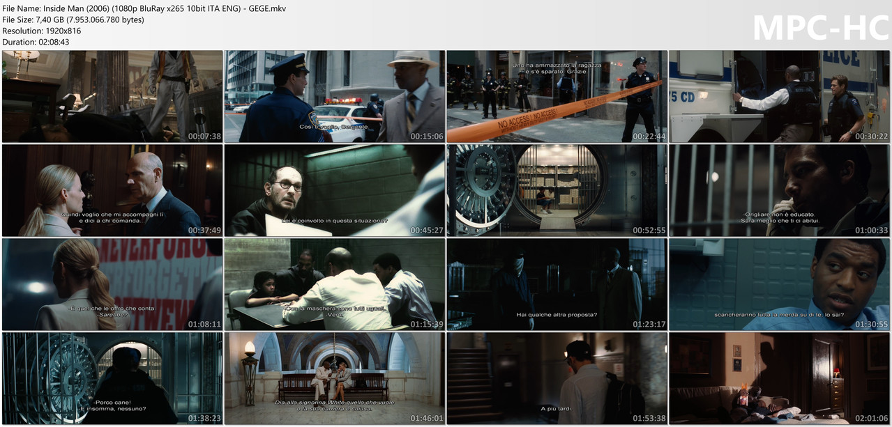 Inside Man (2006) (1080p Blu Ray x265 10bit ITA ENG) GEGE mkv thumbs