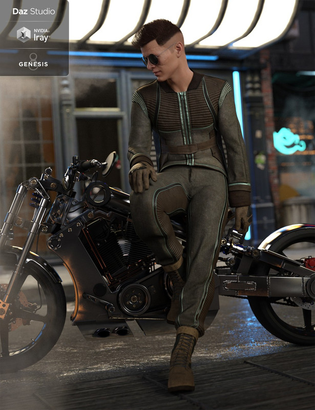 intergalactic spy outfit for genesis 8 males 00 main daz3d 1