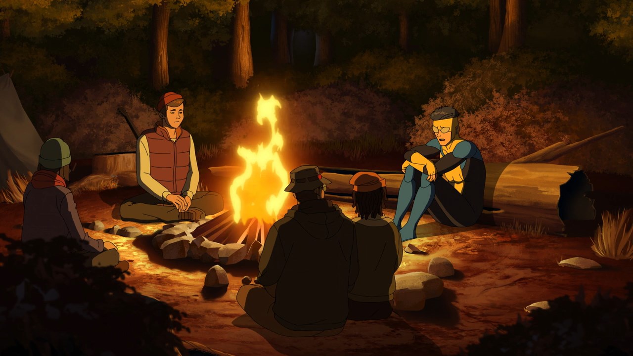 Invincible (2023) Season 2 [Hindi + Tamil + Telugu + Malayalam + Kannada + English] WebRip 480p 720p ESub - Complete Screenshot