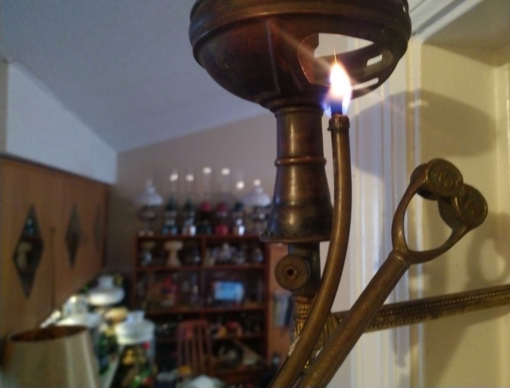Houchin gas lamp lighter sliding wick