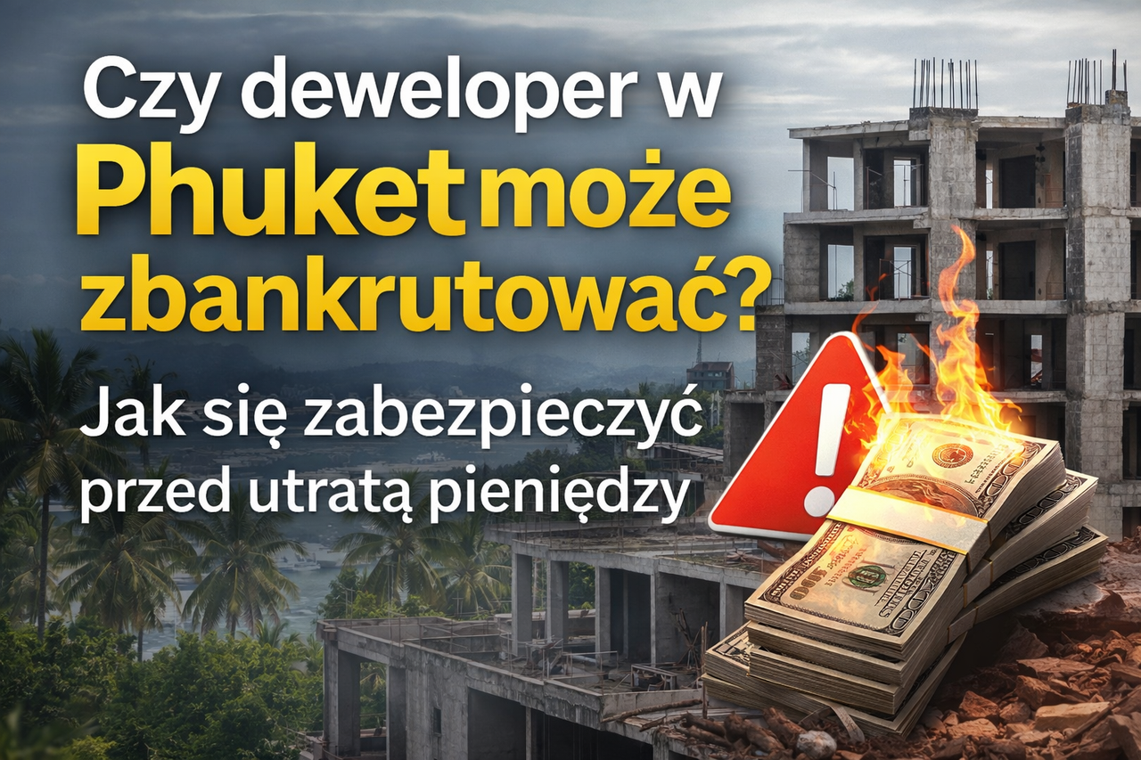 Czy deweloper w Phuket może zbankrutować? Jak się zabezpieczyć przed utratą pieniędzy