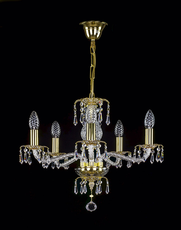 Люстра Artglass S series S-CH-GA-0003-005-WG-CE