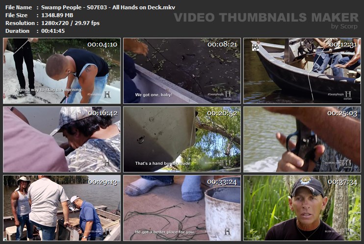 Swamp People - S07E03 - All Hands on Deck.mkv