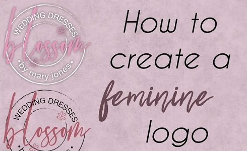 Illustrator basics: How to create a feminine logo on Illustrator