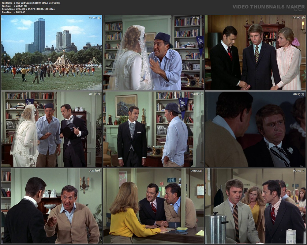 The Odd Couple S01E07 I Do, I Don't.mkv