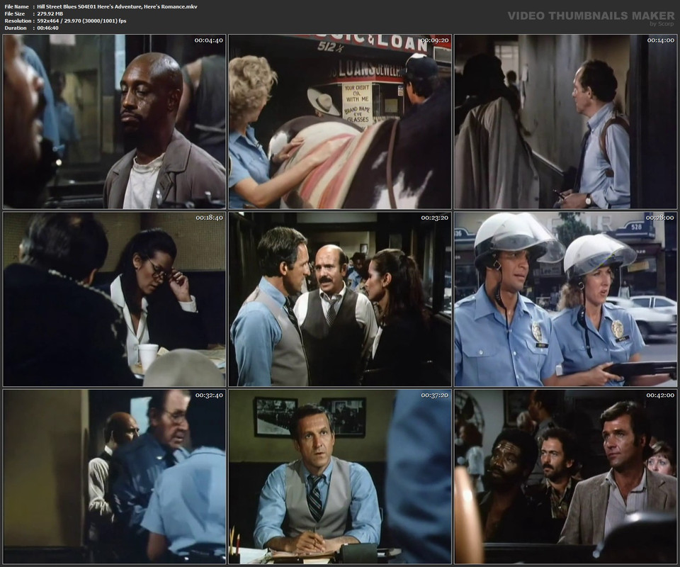Hill Street Blues S04E01 Here's Adventure, Here's Romance.mkv