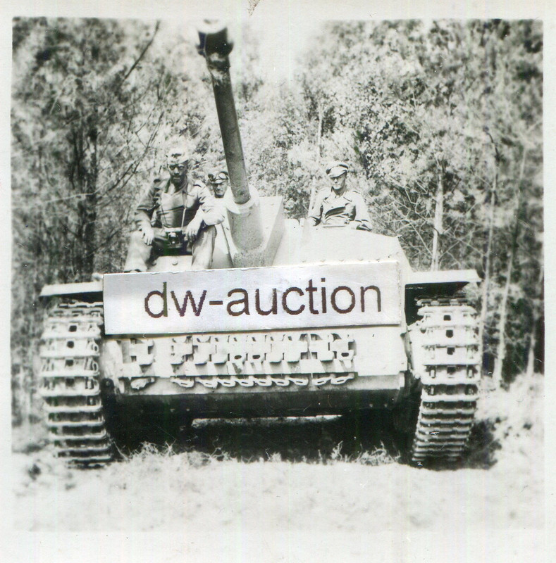 Sturmgeschütz Langrohr mit Kommandant