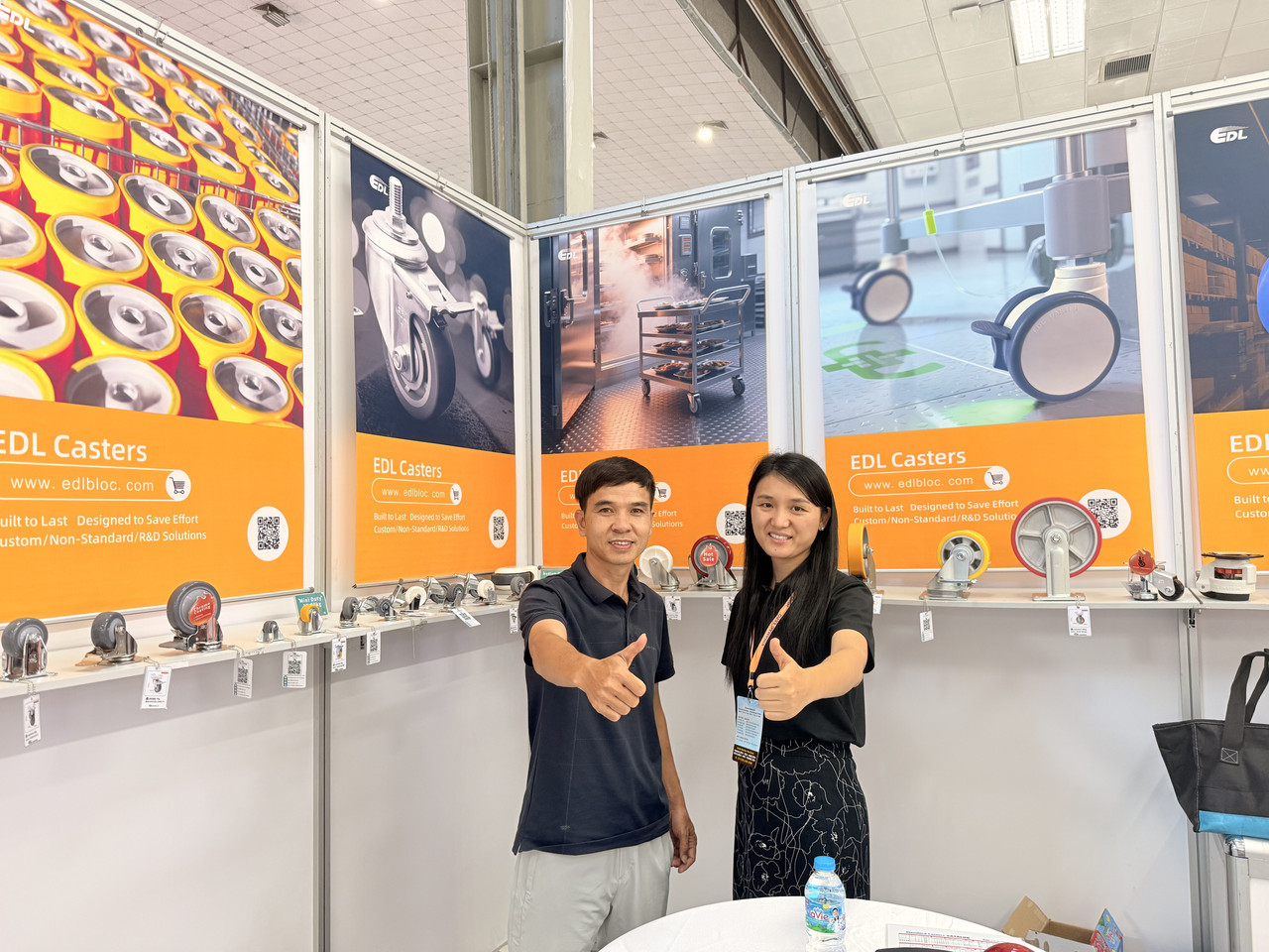 EDL Casters Vietnam Distributor Visit