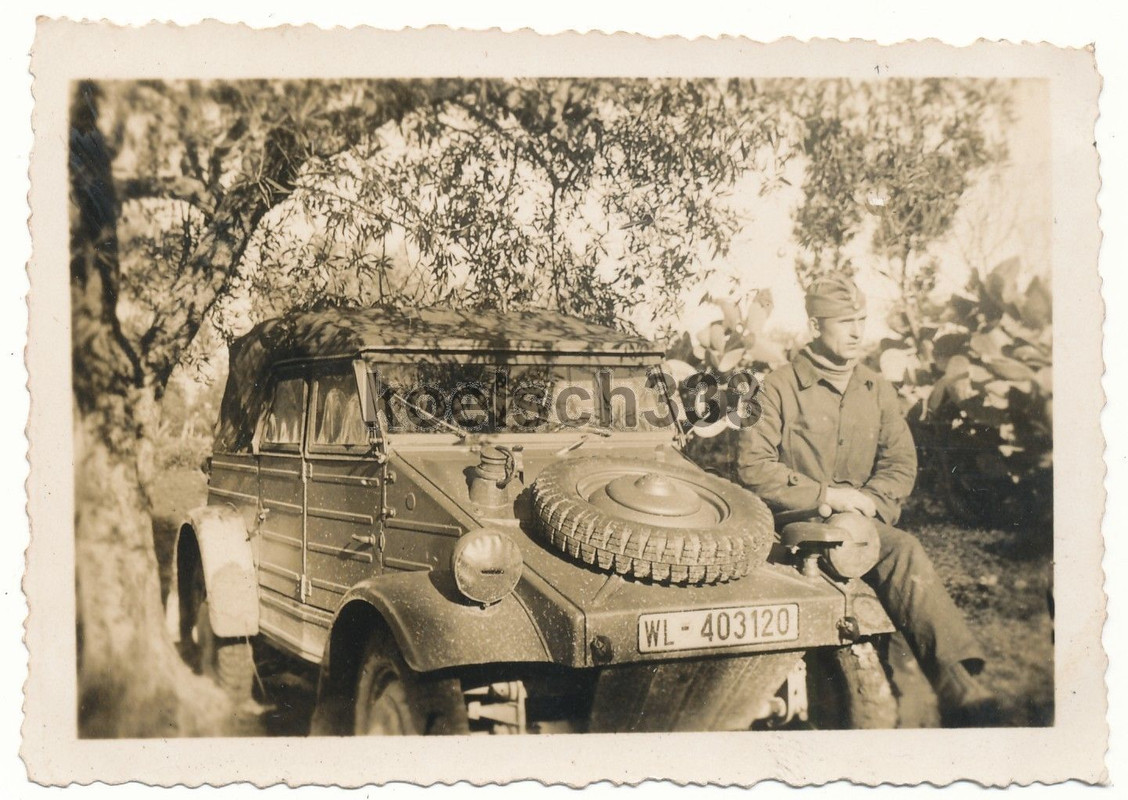 Foto Babani Lettland VW Kübelwagen Typ 82 PKW Lu