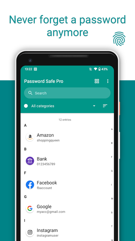 Password Safe and Manager v7.5.0