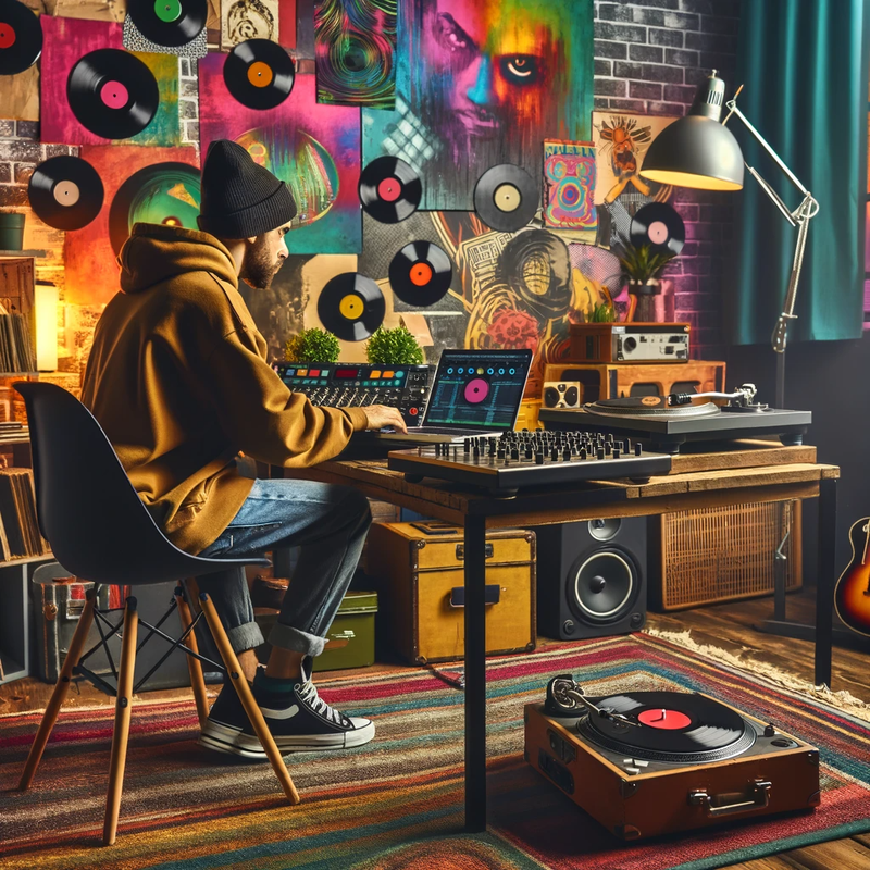Hip hop music