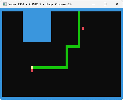 HOBBY BASIC XONIX WINDOWS11 CONSOLE