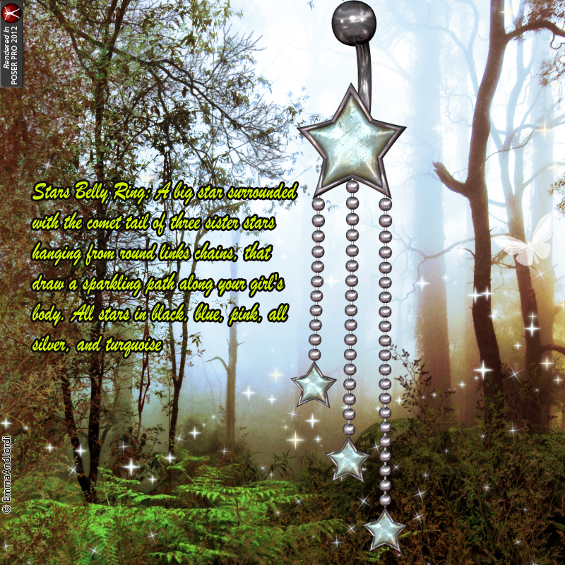 Dangling Belly Rings For Any G2-V4 Based Figure 2 Dangling Belly Rings For Any Figure2