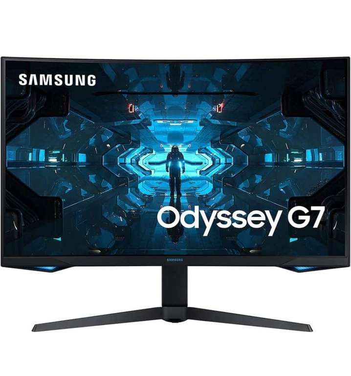 Amazon: Monitor SAMSUNG Odyssey G7 Series 27, 2K, 240Hz, Curvado, 1ms, HDMI, G-Sync, FreeSync Premium Pro 