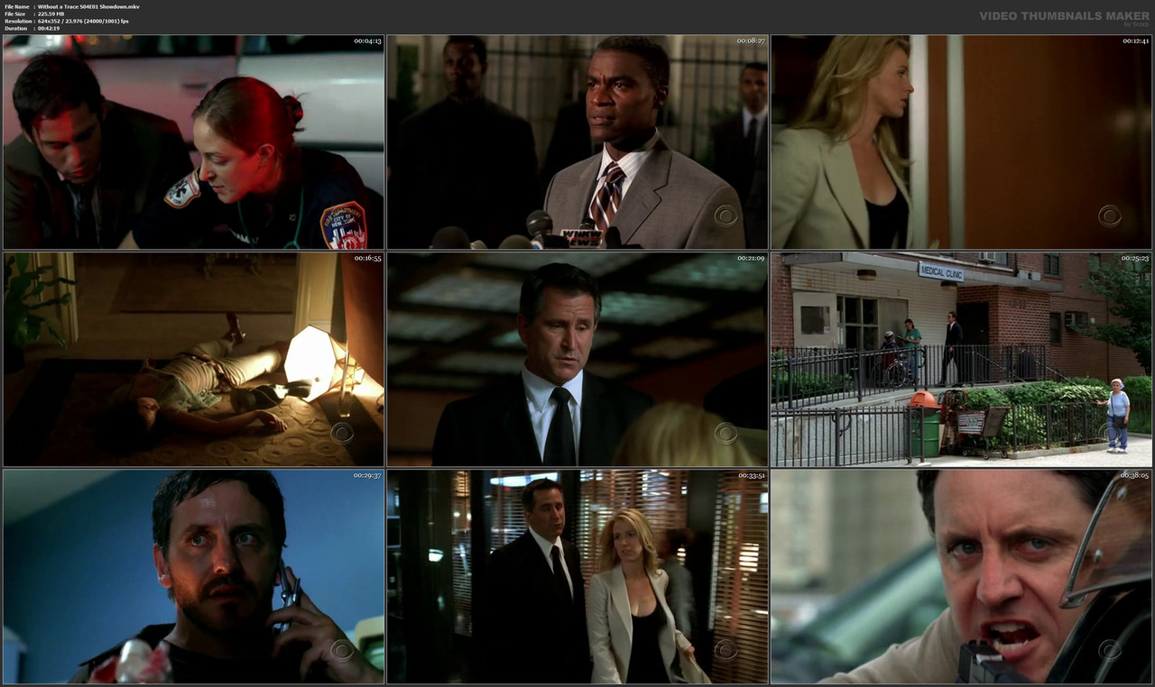Without a Trace S04E01 Showdown.mkv