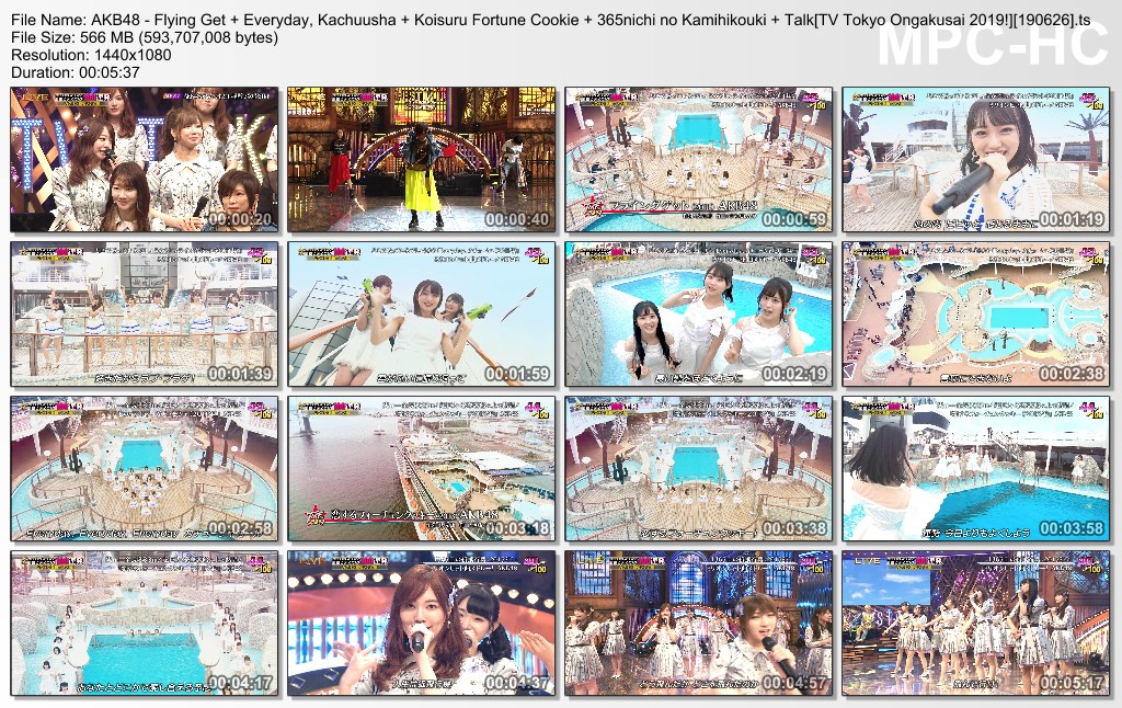 AKB48 - Flying Get   Everyday, Kachuusha   Koisuru Fortune Cooki