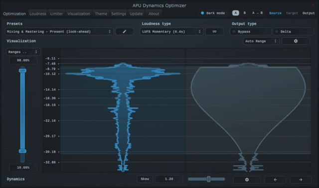 APU Software APU Dynamics Optimizer 2.7.1