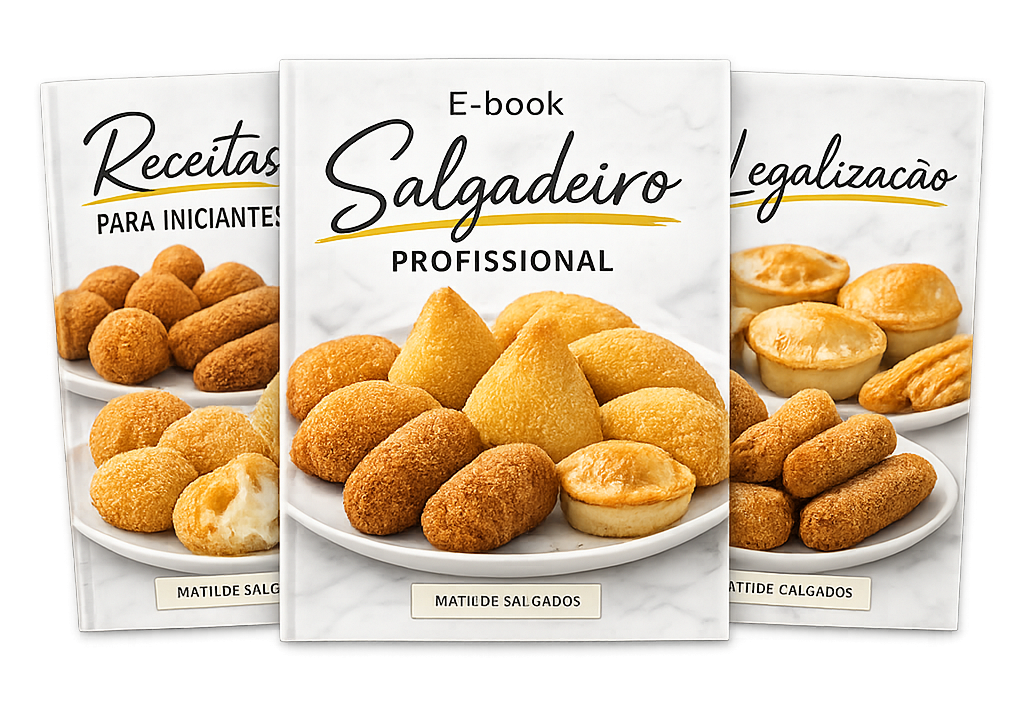 Pack de e-books Salgadeiro Profissional