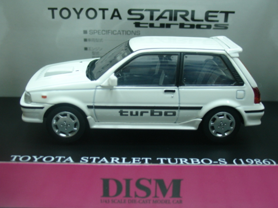 WOW EXTREMELY RARE Toyota Starlet Turbo-S EP71 RHD 1986