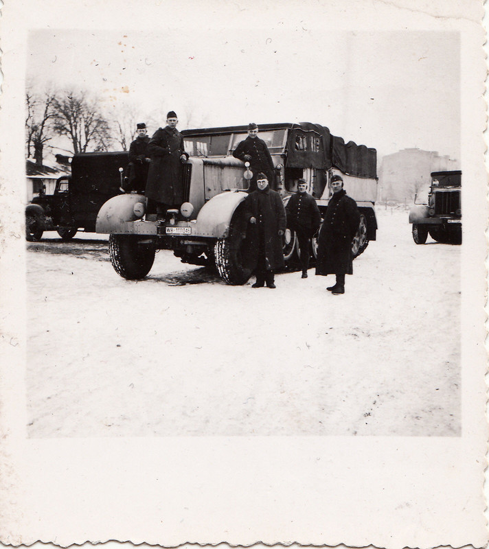 Wehrmacht Rußland schwere Halbkette Zugmaschine 