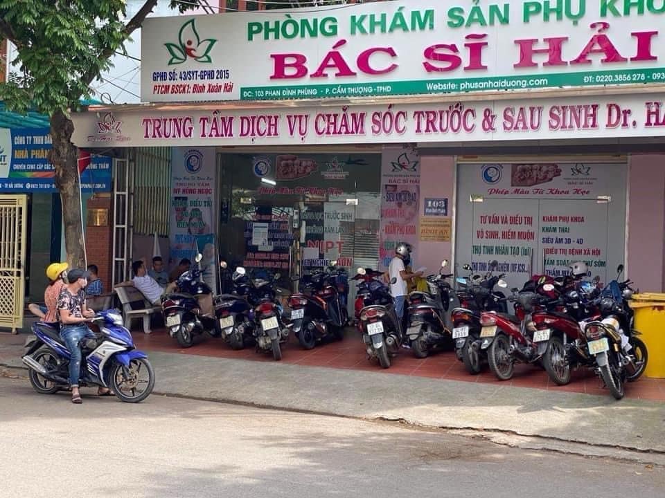 phòng khám sản phụ khoa uy tín hải dương, phòng khám bác sĩ hải