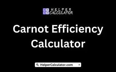 Carnot Efficiency Calculator