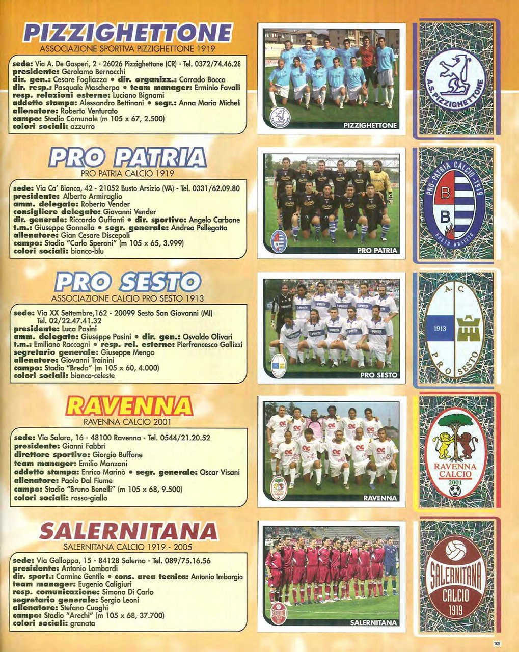 Album Calciatori 2005 2006 Panini 113 — Postimages