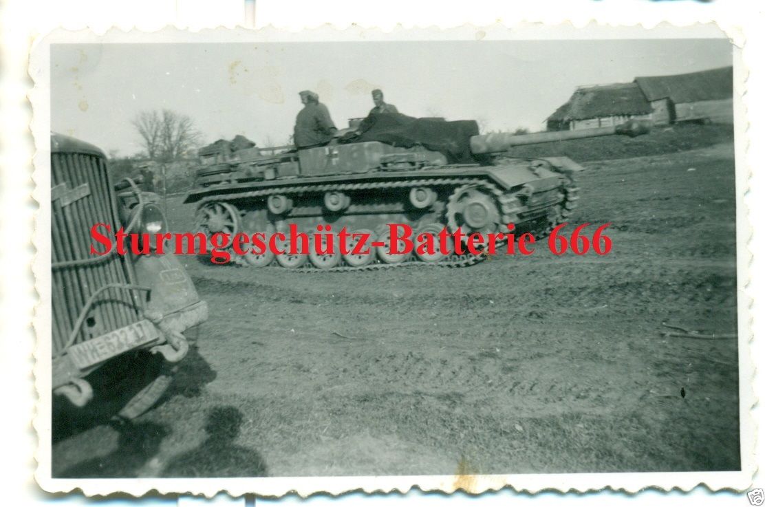 STUG-BATTERIE 666 - STURMGESCHÜTZ - LANGROHR   S