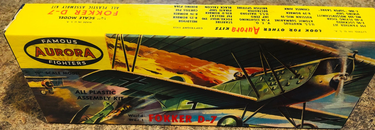 Fokker D7 box art