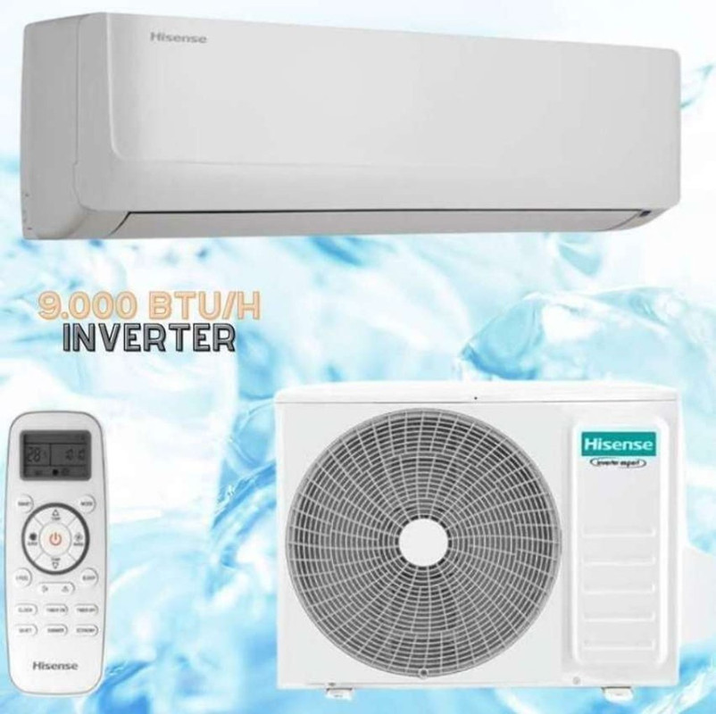 Ar Condicionado Split Hisense Hi Wall Inverter 9.000 BTU/h Frio Monofásico – 220V